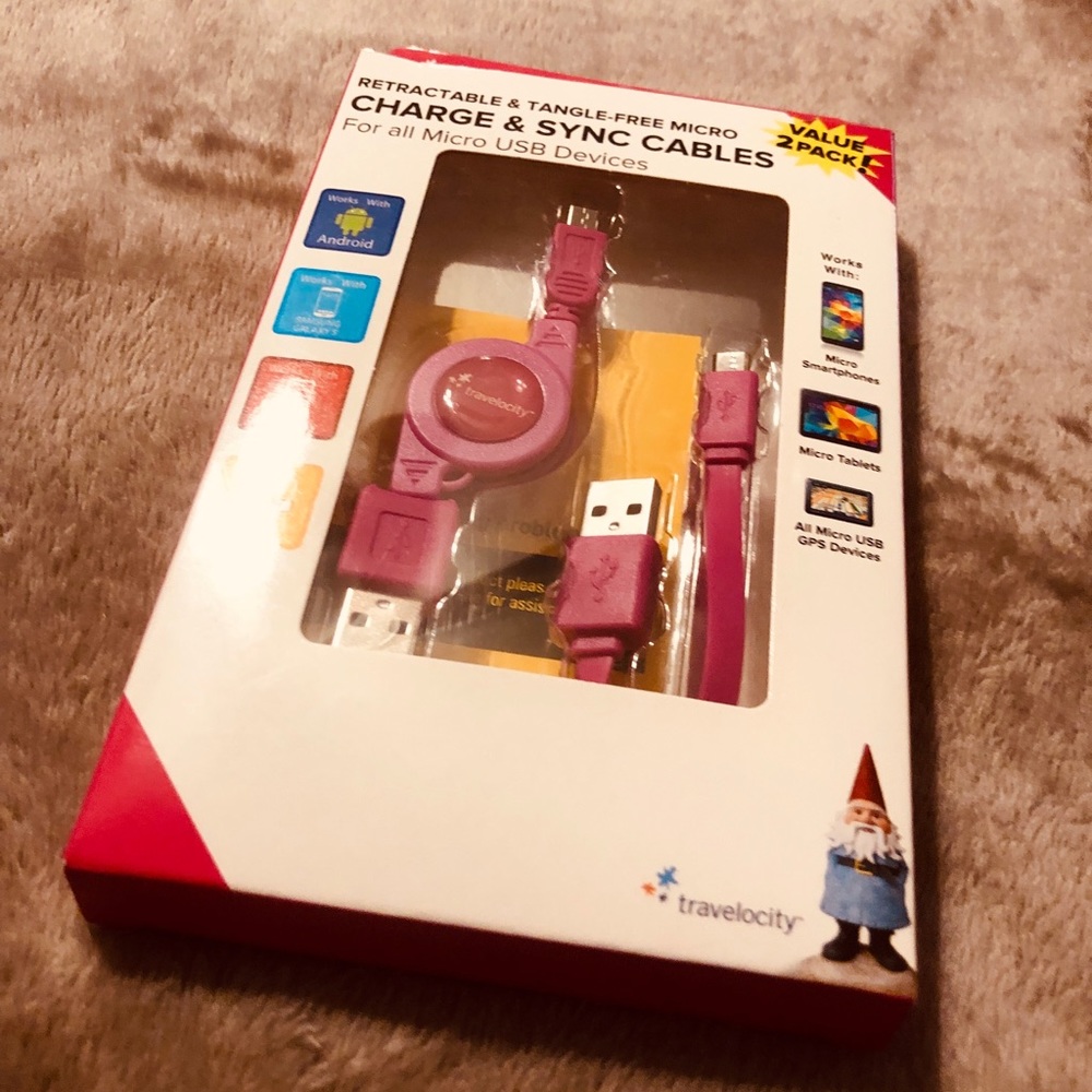 Charge and sync cables